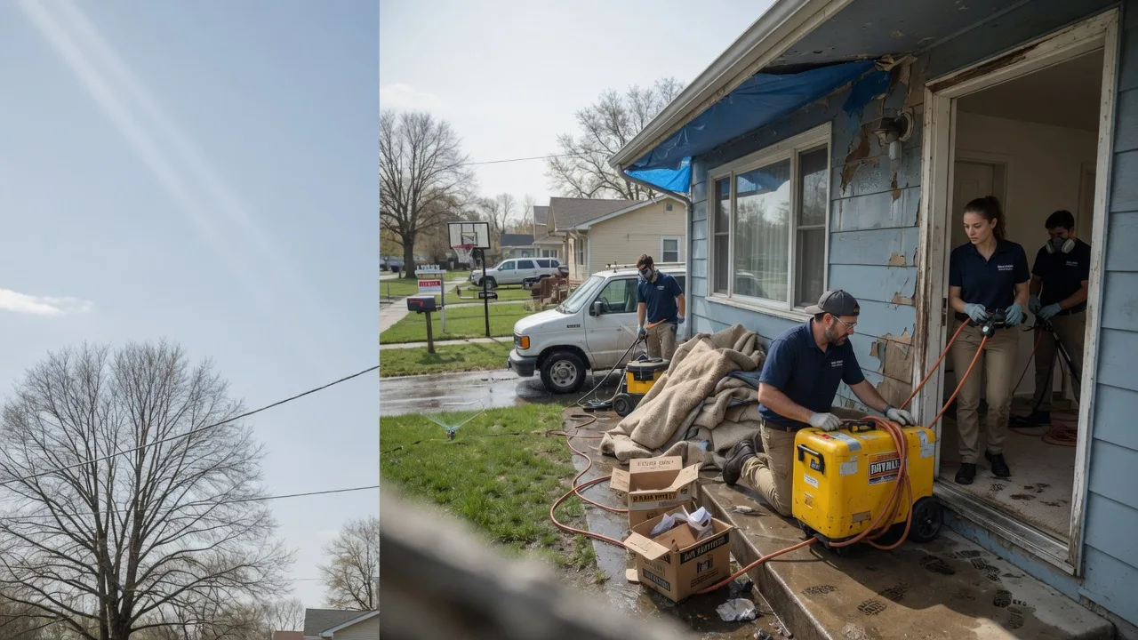 Basement Flood Cleanup in Shawneetown, IL near me